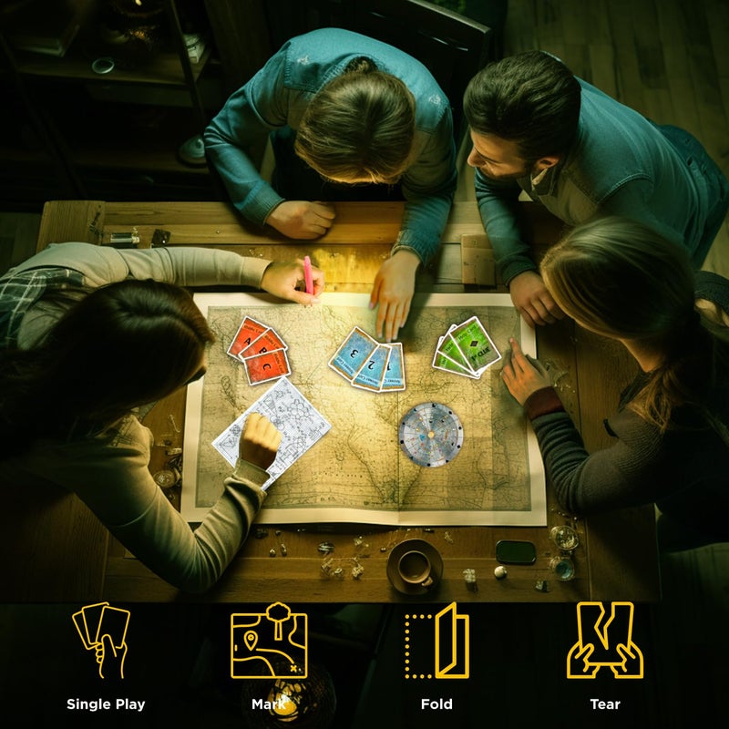 Thames & Kosmos Exit: The Secret Lab | Exit: The Game - A Kosmos Game | Kennerspiel Des Jahres Winner | Family-Friendly, Card-Based at-Home Escape Room Experience for 1 to 4 Players, Ages 12+ - Image 4